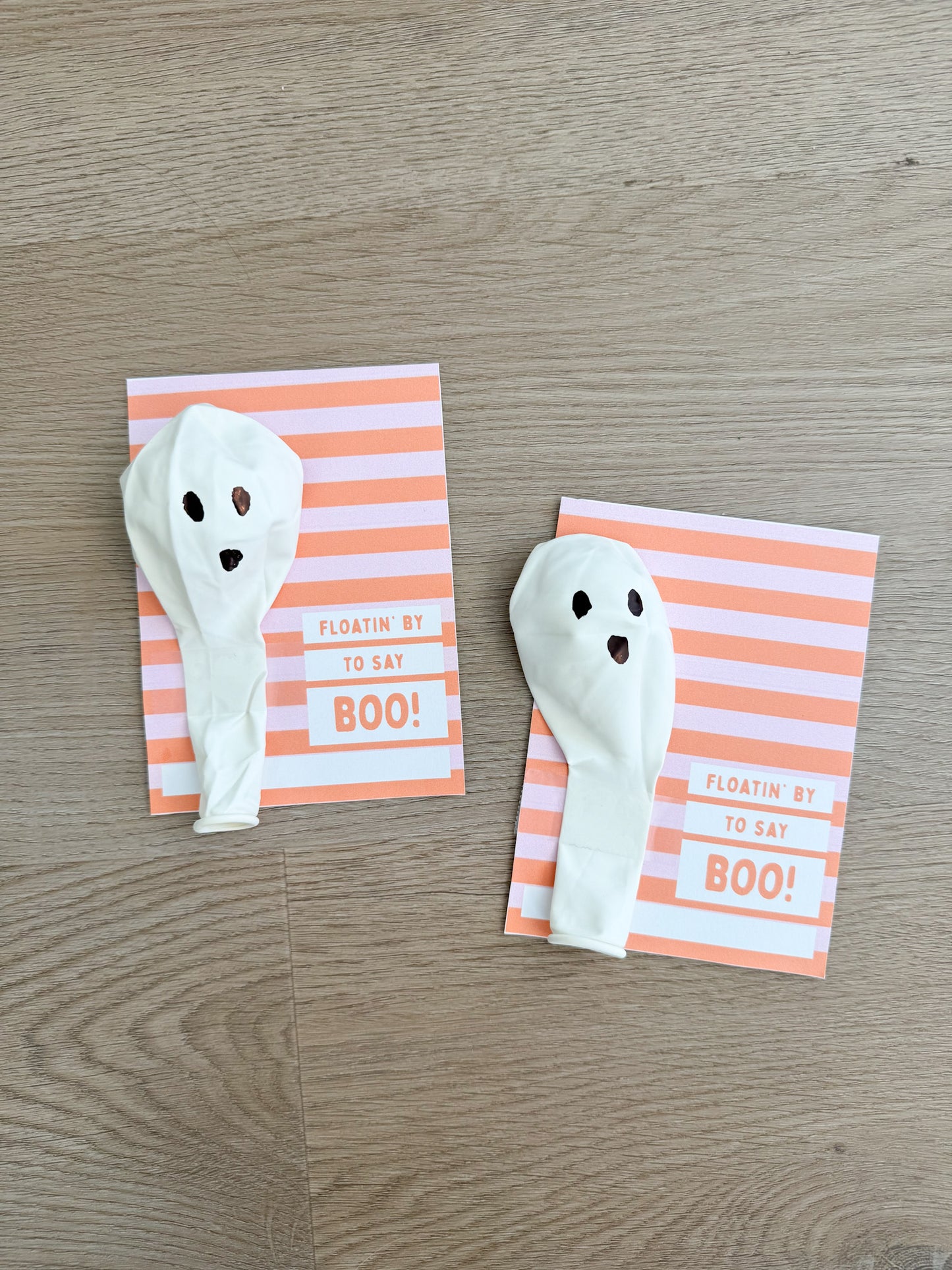 Printable floatin by to say boo tags