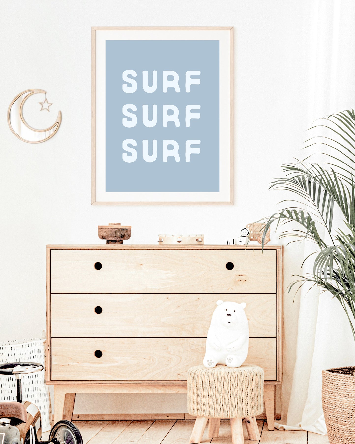Surf Surf Surf Wall Print