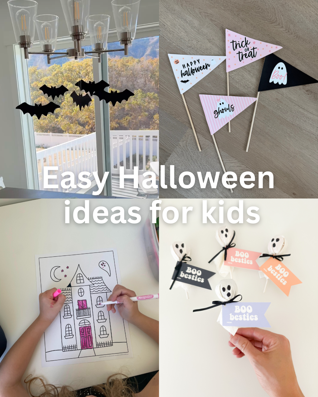 8 Cute & Easy Halloween Ideas for Kids