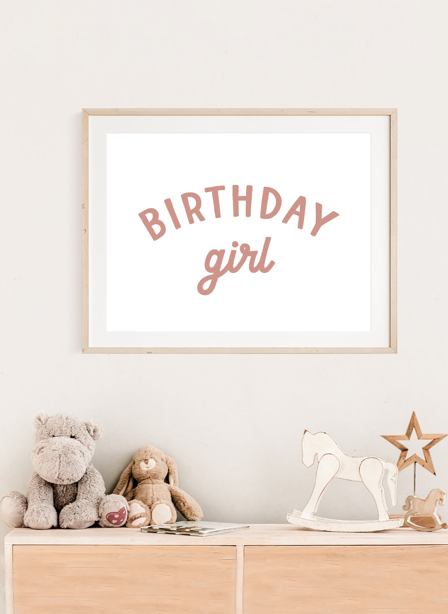 Birthday Girl Print