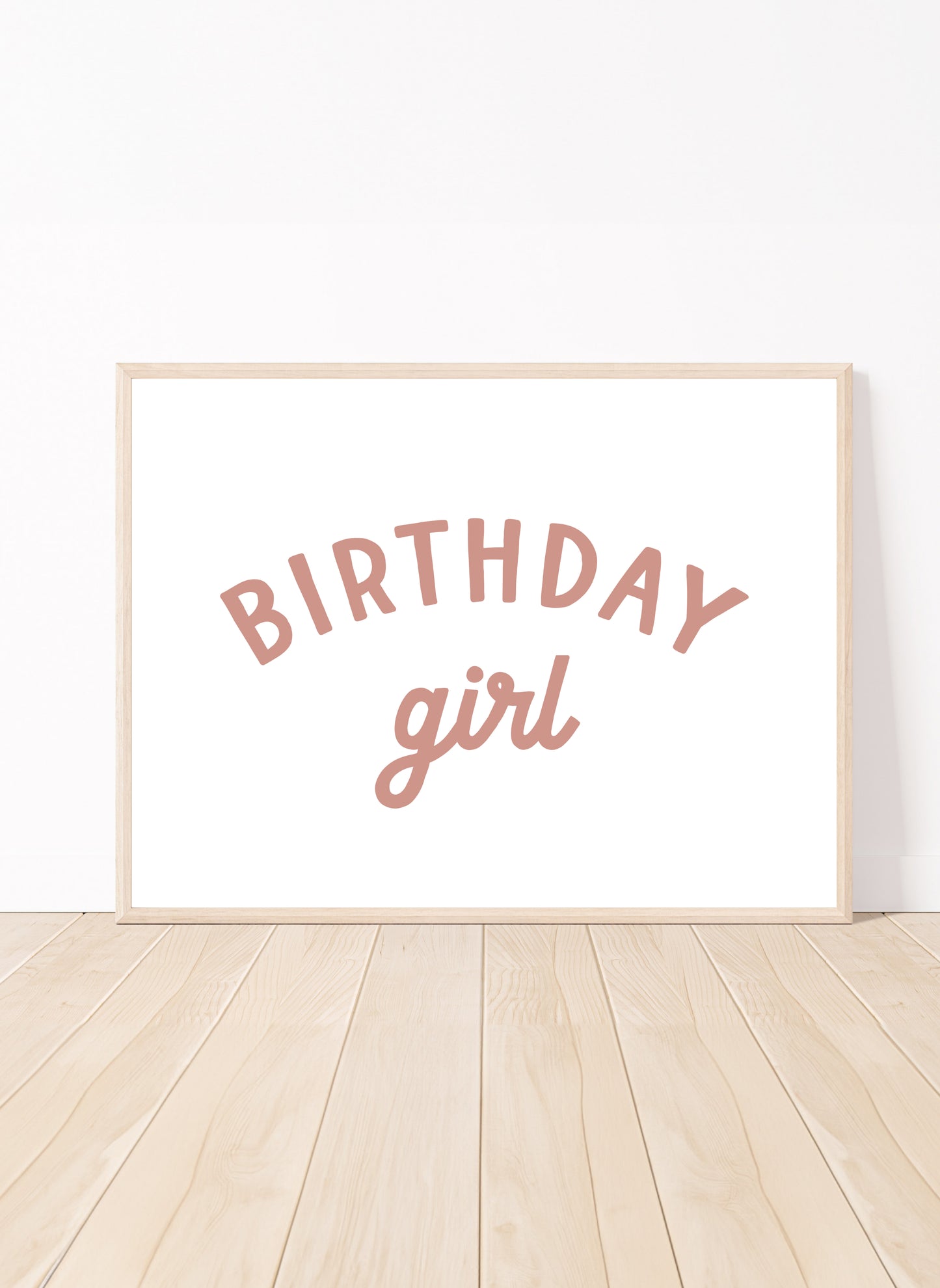 Birthday Girl Print