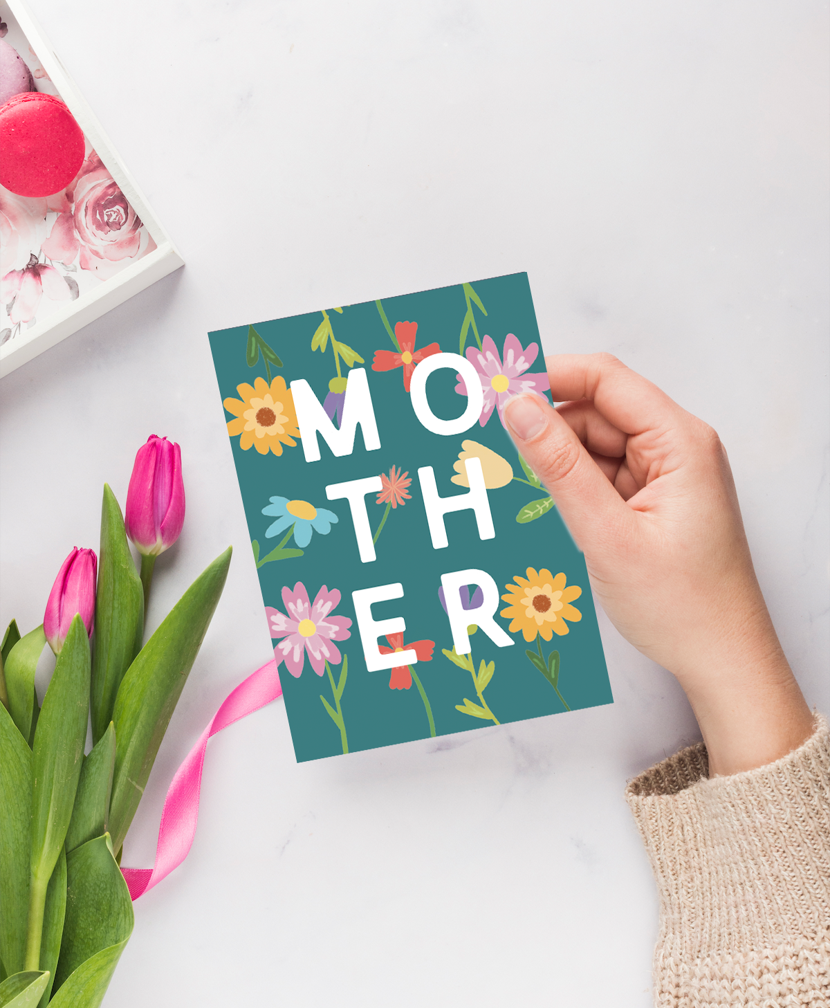 Floral Mother's Day Card