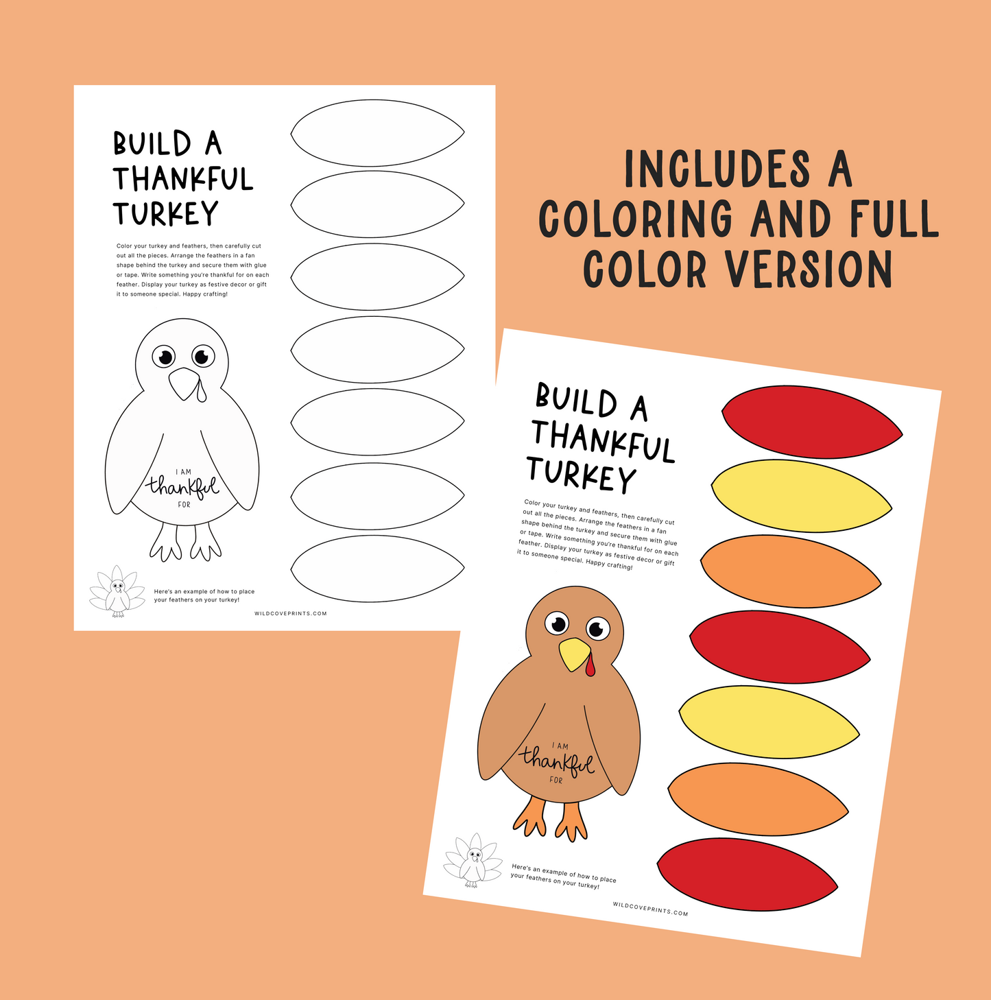 Thanksgiving Turkey Craft