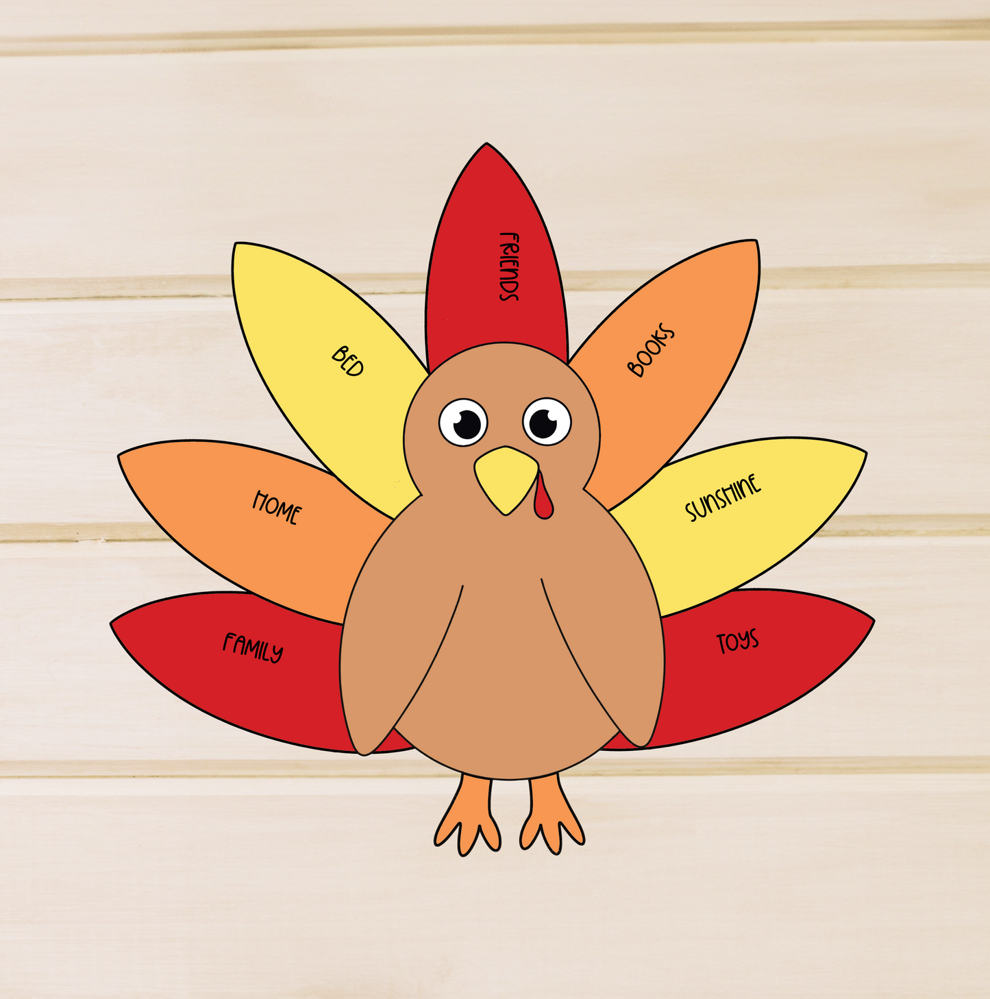 Thanksgiving Turkey Craft