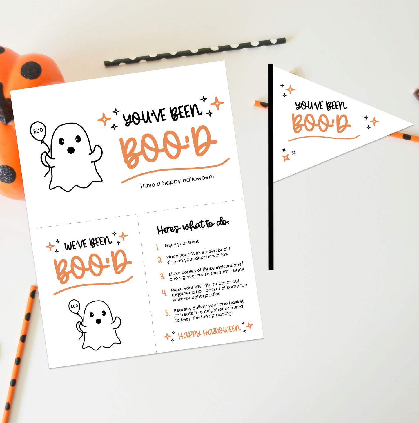 Printable You've been Boo'd