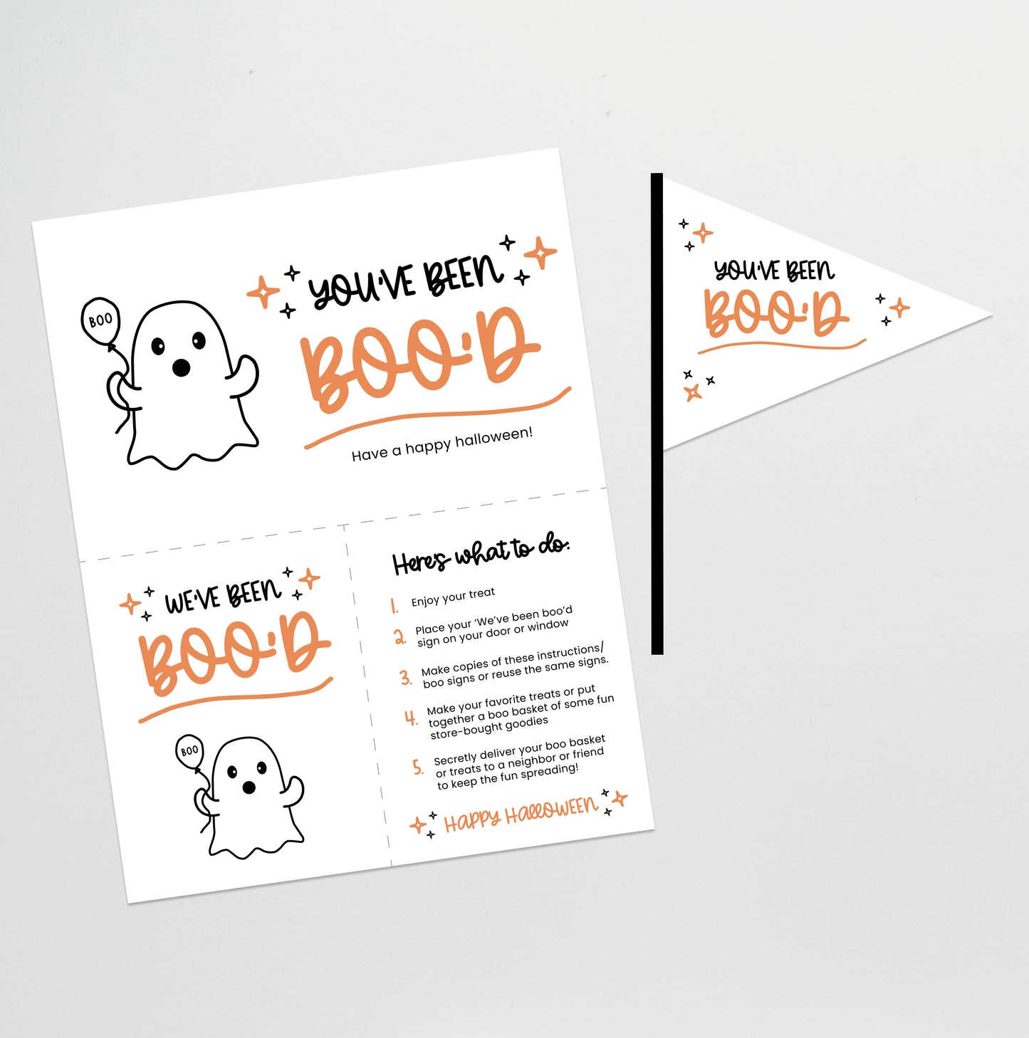 Printable You've been Boo'd