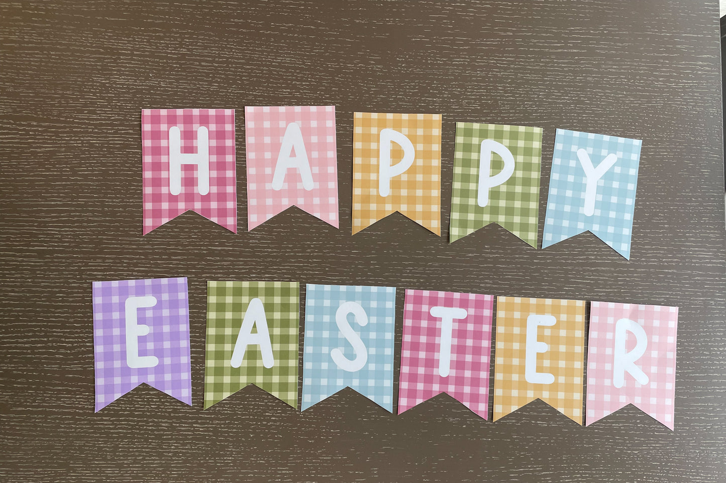 Happy Easter Banner Garland Printable