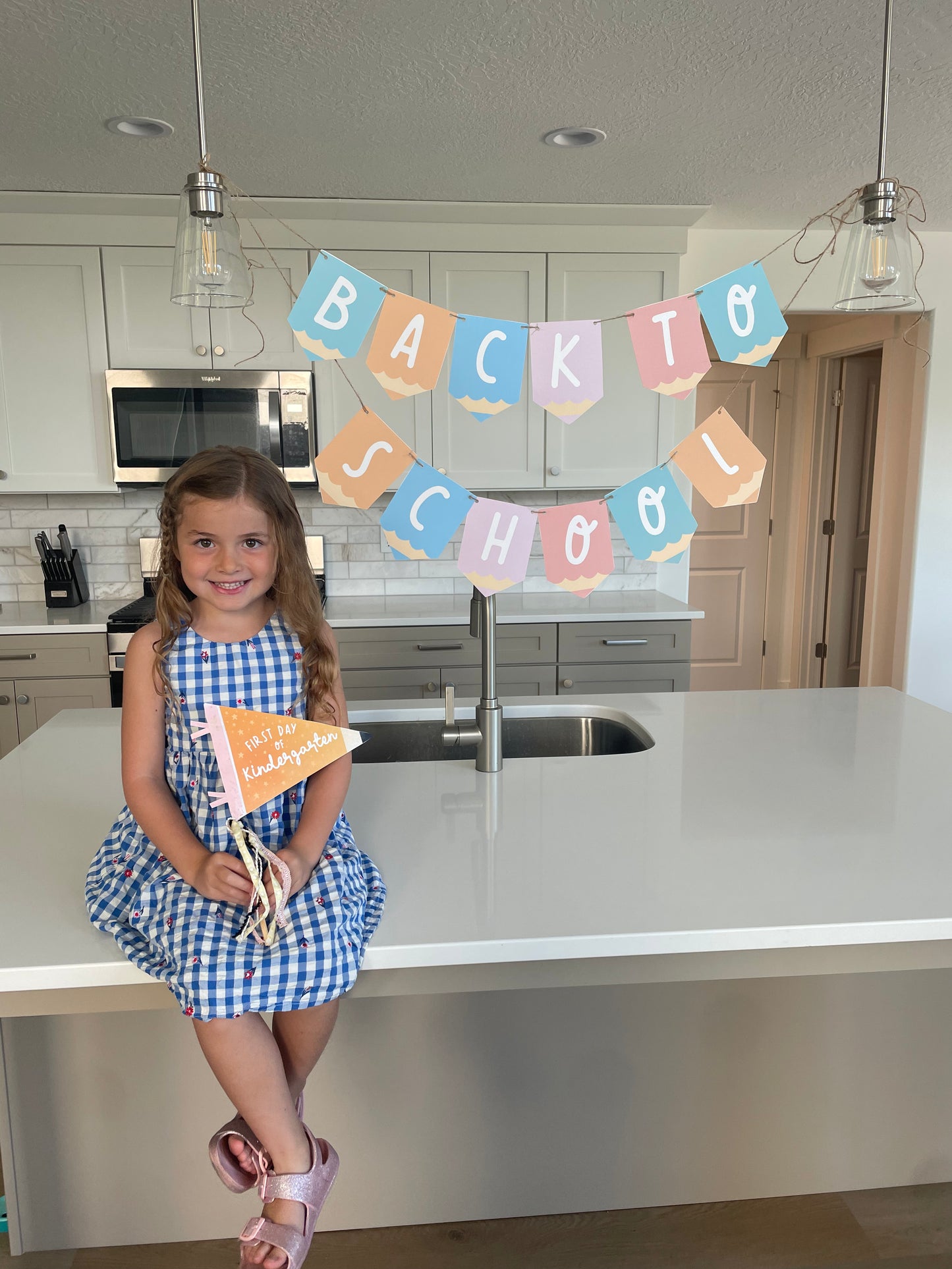 Back to School Garland Printable