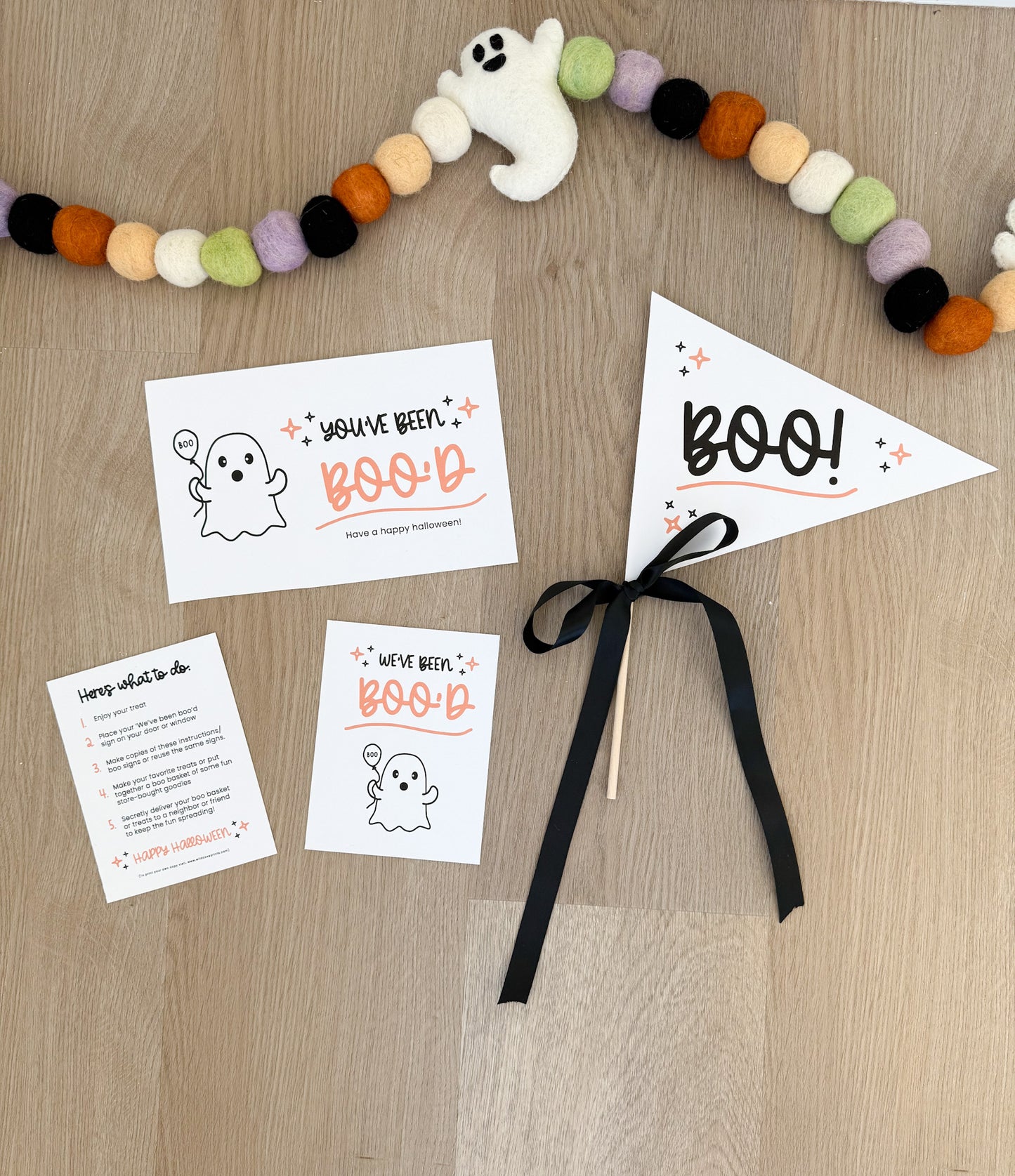 Printable You've been Boo'd