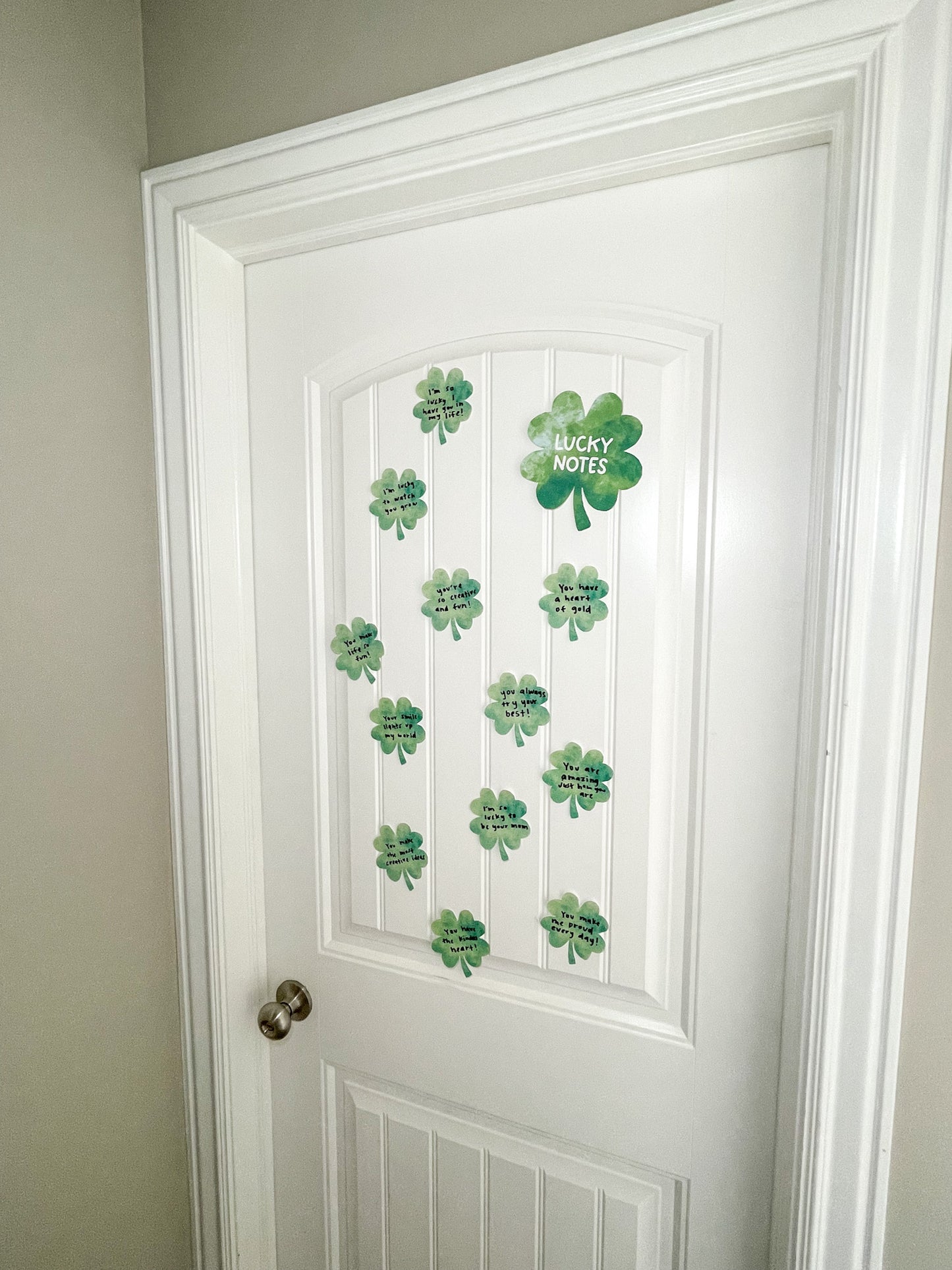 St. Patrick’s Day Lucky Notes Printable