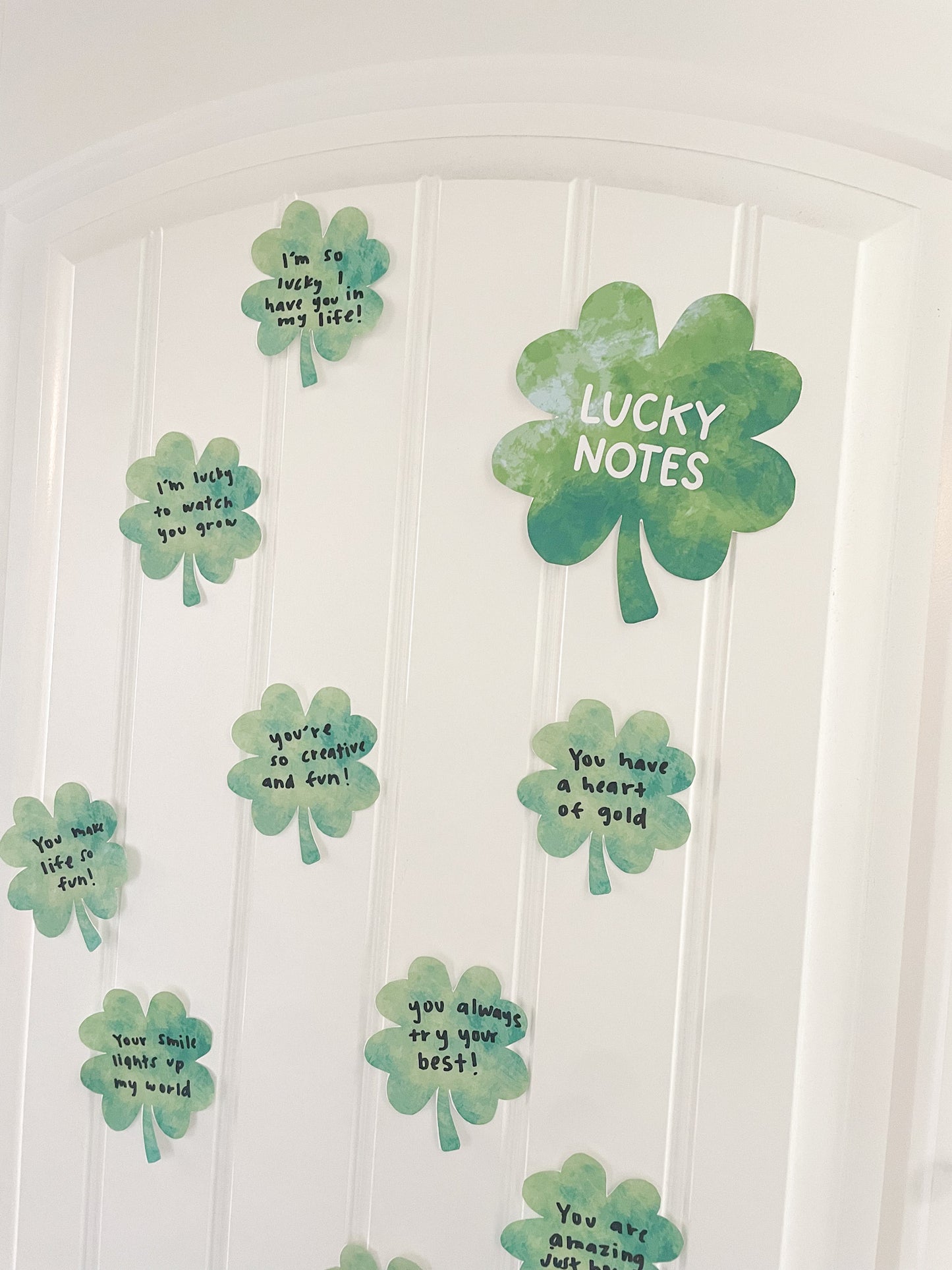 St. Patrick’s Day Lucky Notes Printable