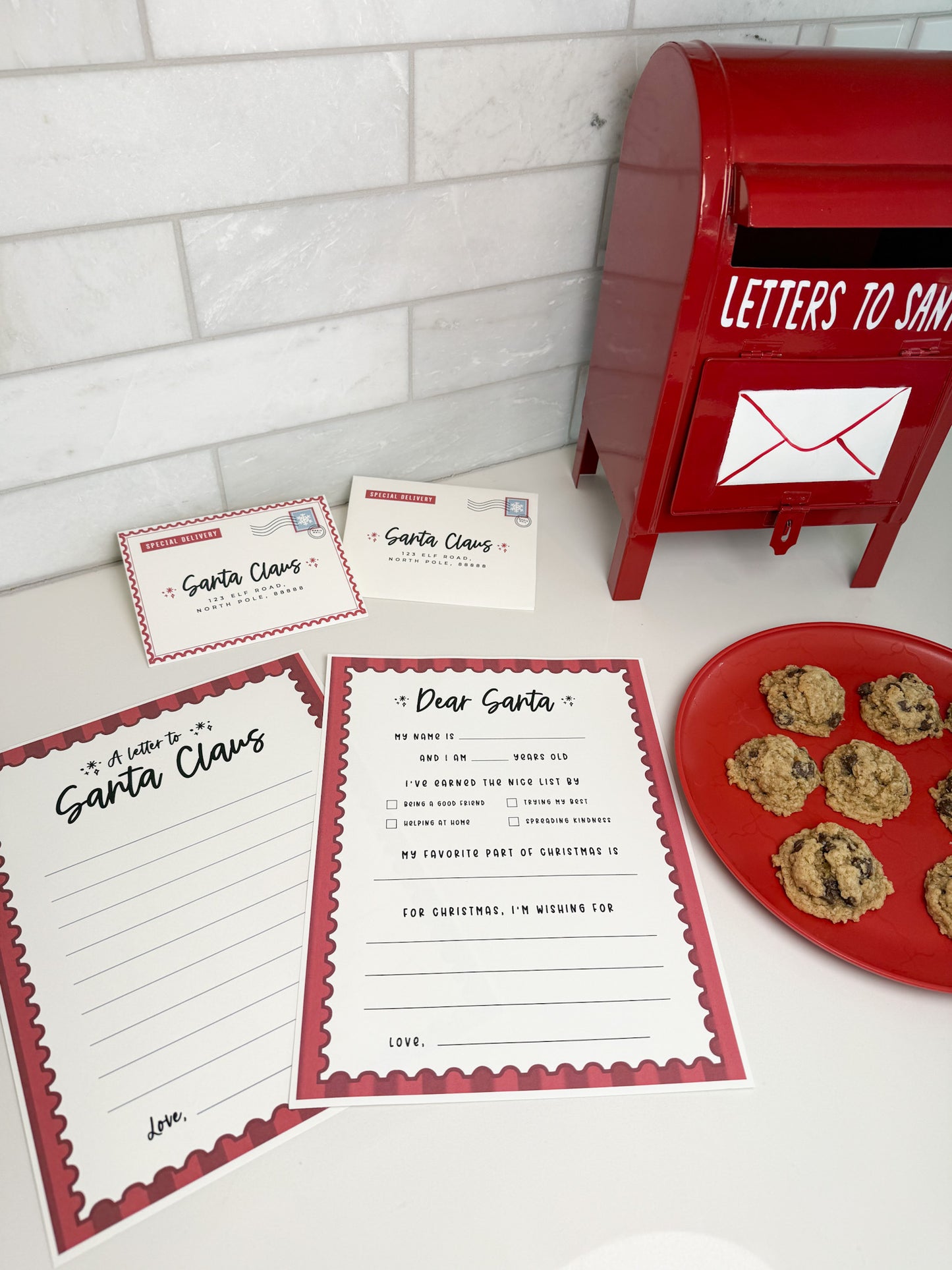 Letter To Santa Kit Printable