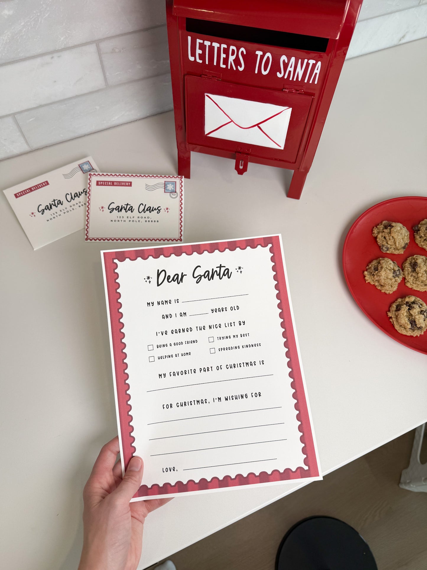 Letter To Santa Kit Printable
