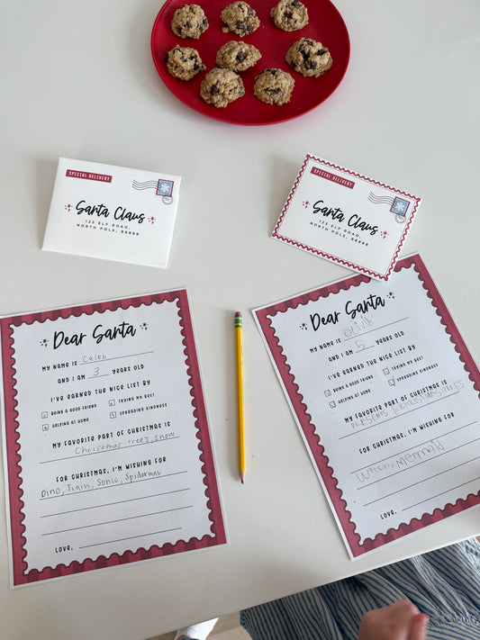 Letter To Santa Kit Printable