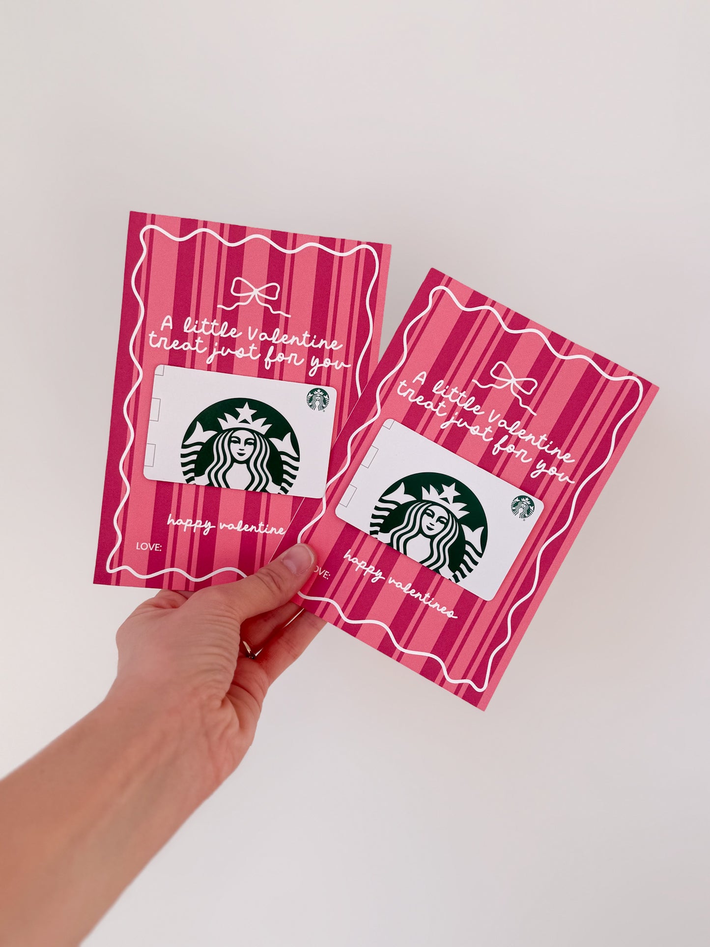 Printable Valentine’s Day Gift Card Holders