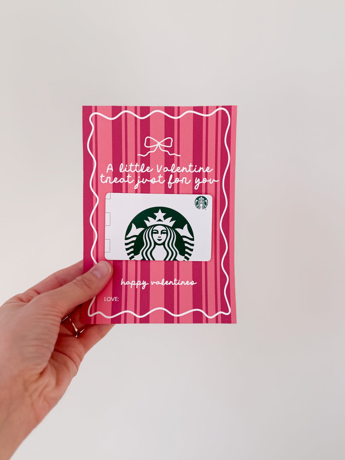 Printable Valentine’s Day Gift Card Holders