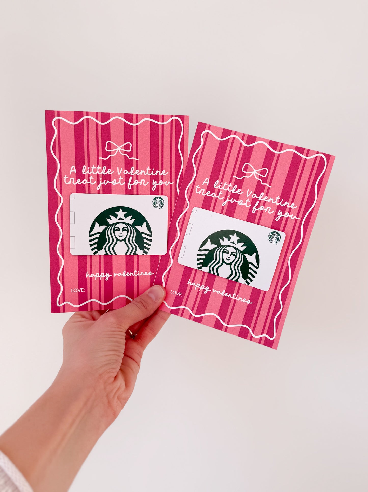 Printable Valentine’s Day Gift Card Holders