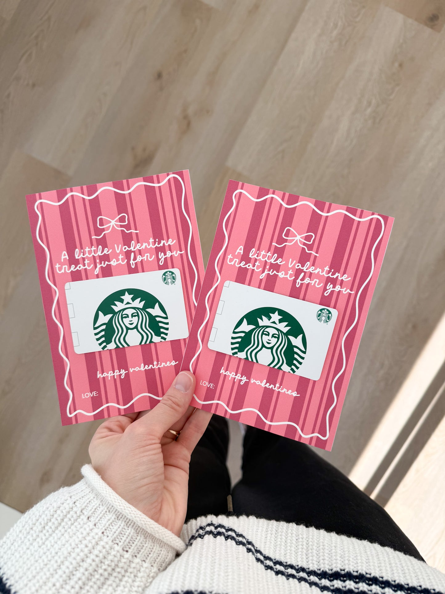 Printable Valentine’s Day Gift Card Holders