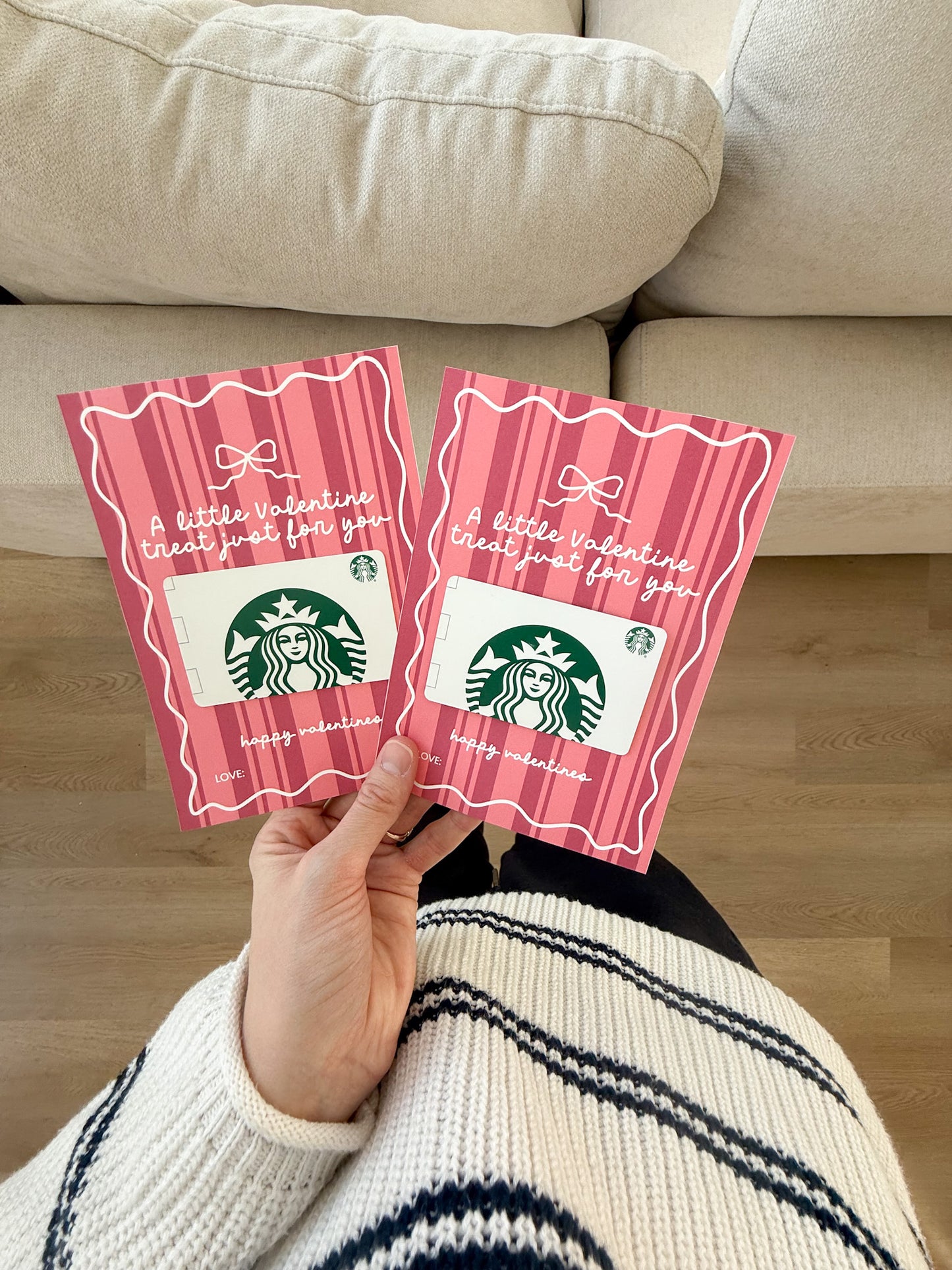 Printable Valentine’s Day Gift Card Holders