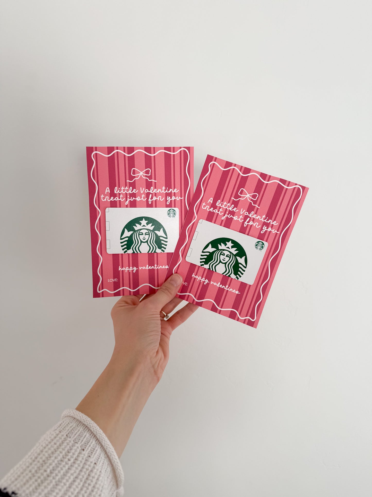 Printable Valentine’s Day Gift Card Holders