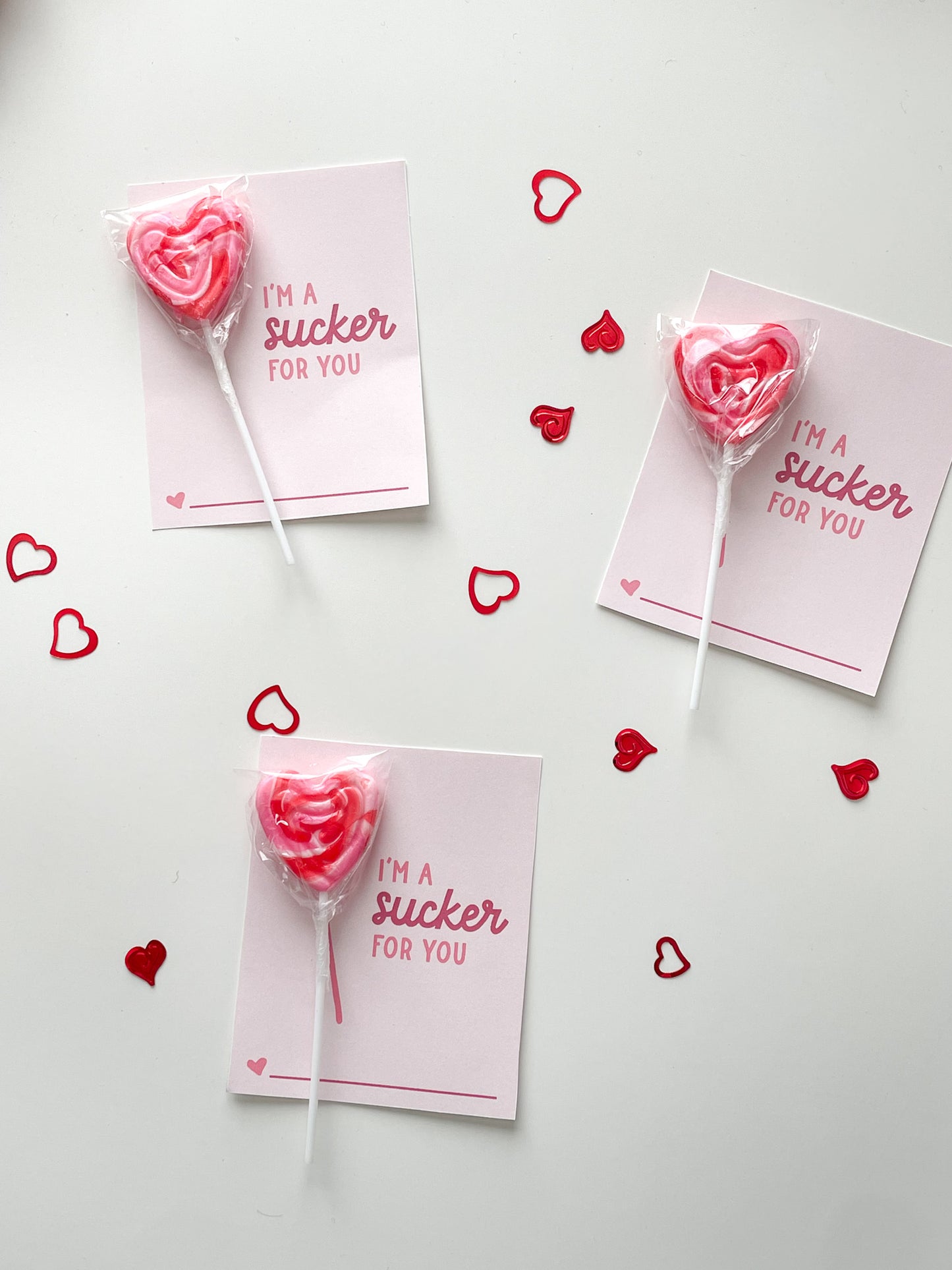 I'm a sucker for you valentine — Printable Valentines