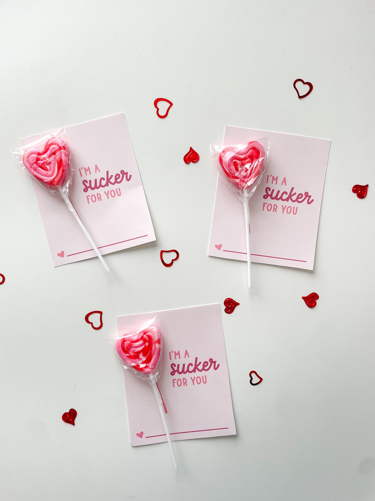 I'm a sucker for you valentine — Printable Valentines