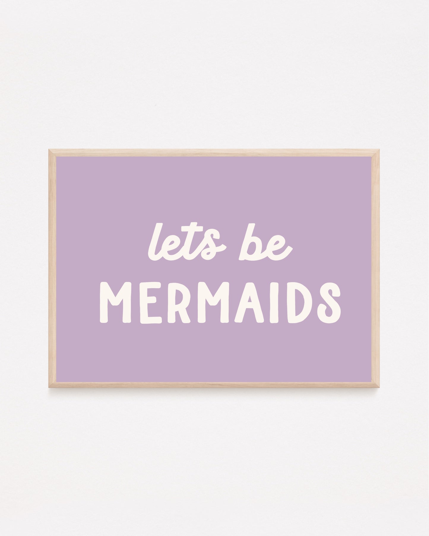 Let's Be Mermaids Print Gallery Set of 3