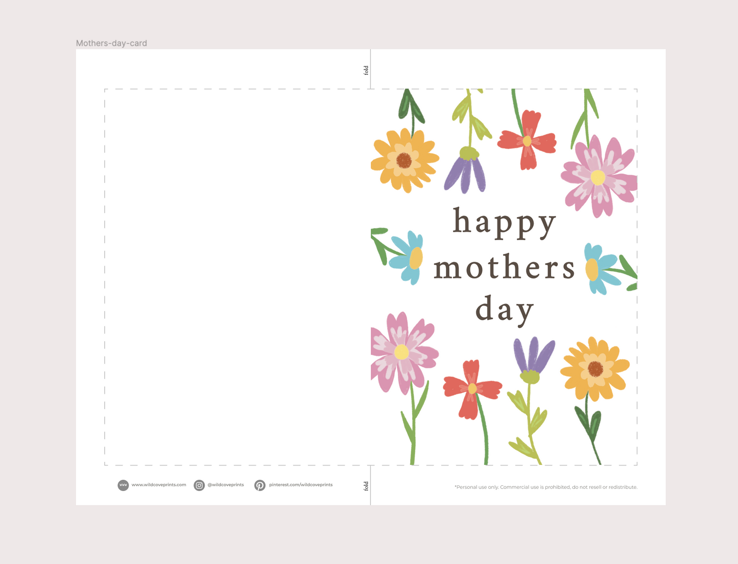 Mother's Day Card - Happy Mother's Day Card