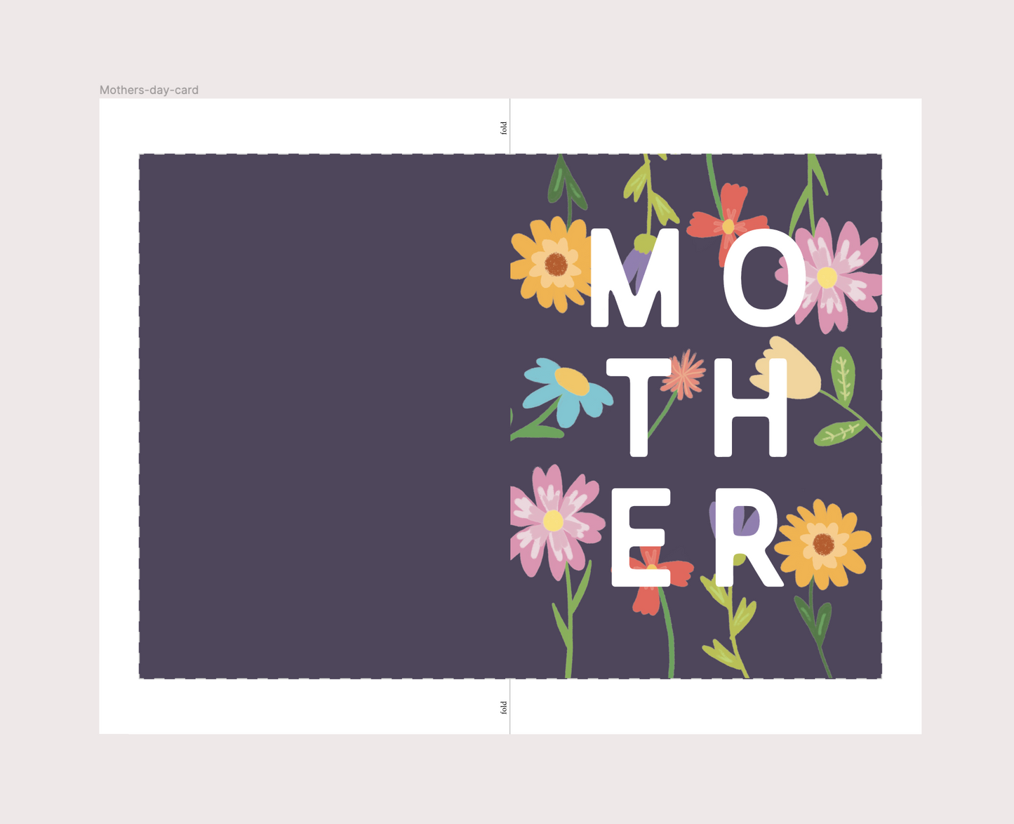 Floral Mother's Day Card