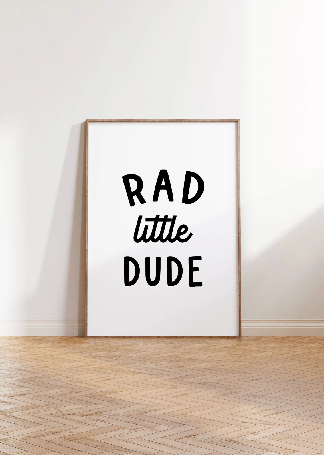 Rad Little Dude Print