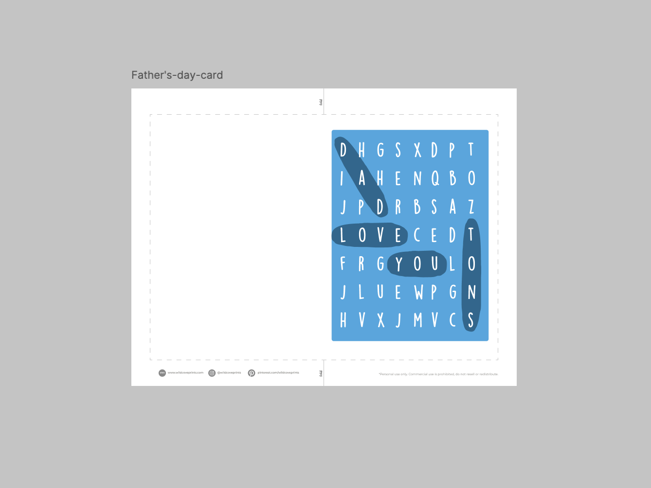 Love you tons — Father's Day Card