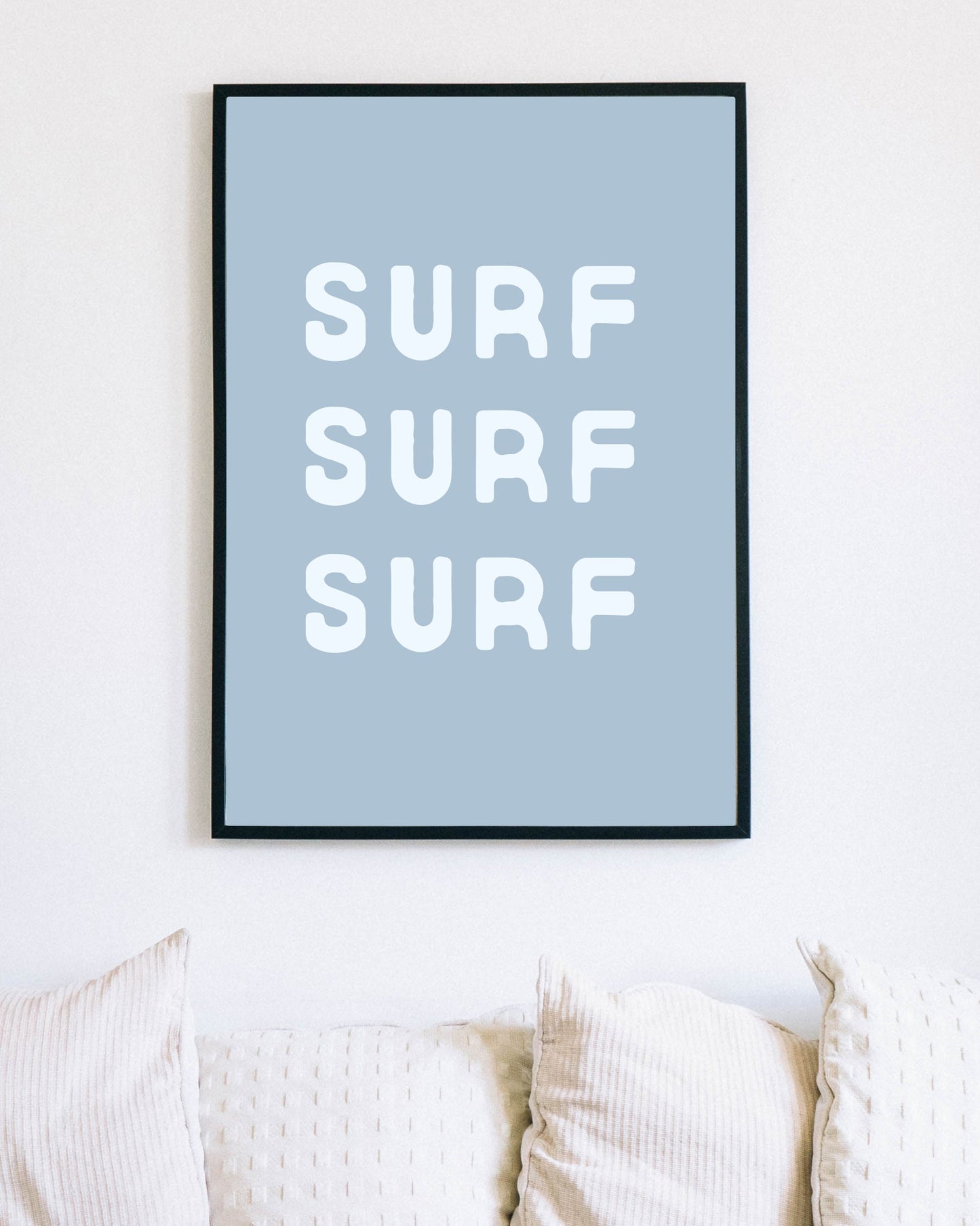 Surf Surf Surf Wall Print