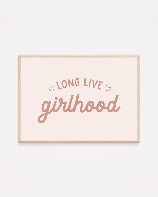Long Live Girlhood Pink