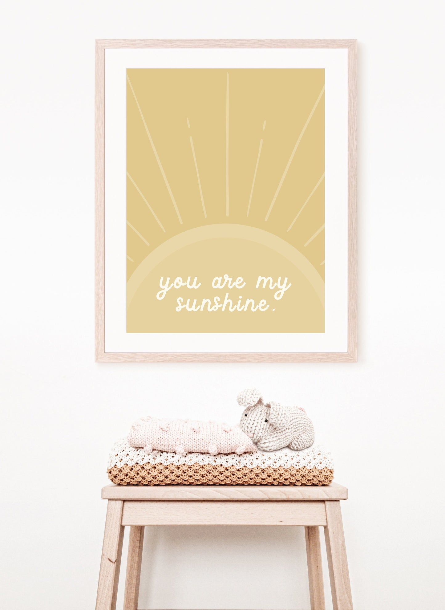 You Are My Sunshine Print