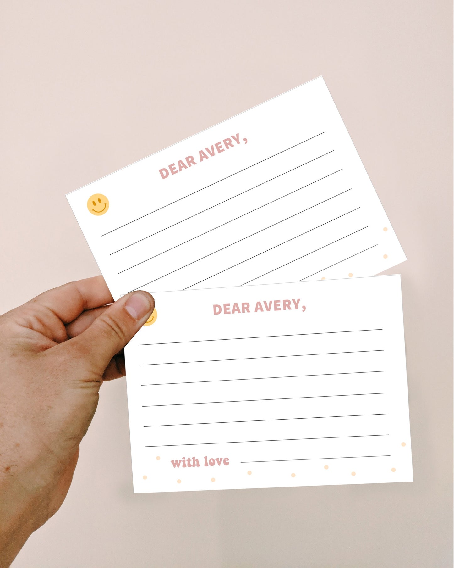 One Happy Gal Time Capsule sign with matching note cards