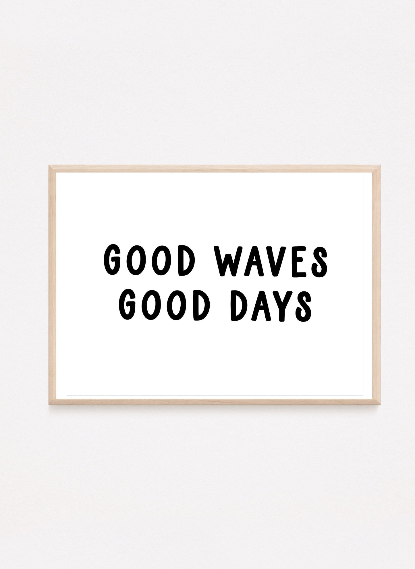 Personalized Name Rad Surfer Boy Gallery Wall Print Set of 6