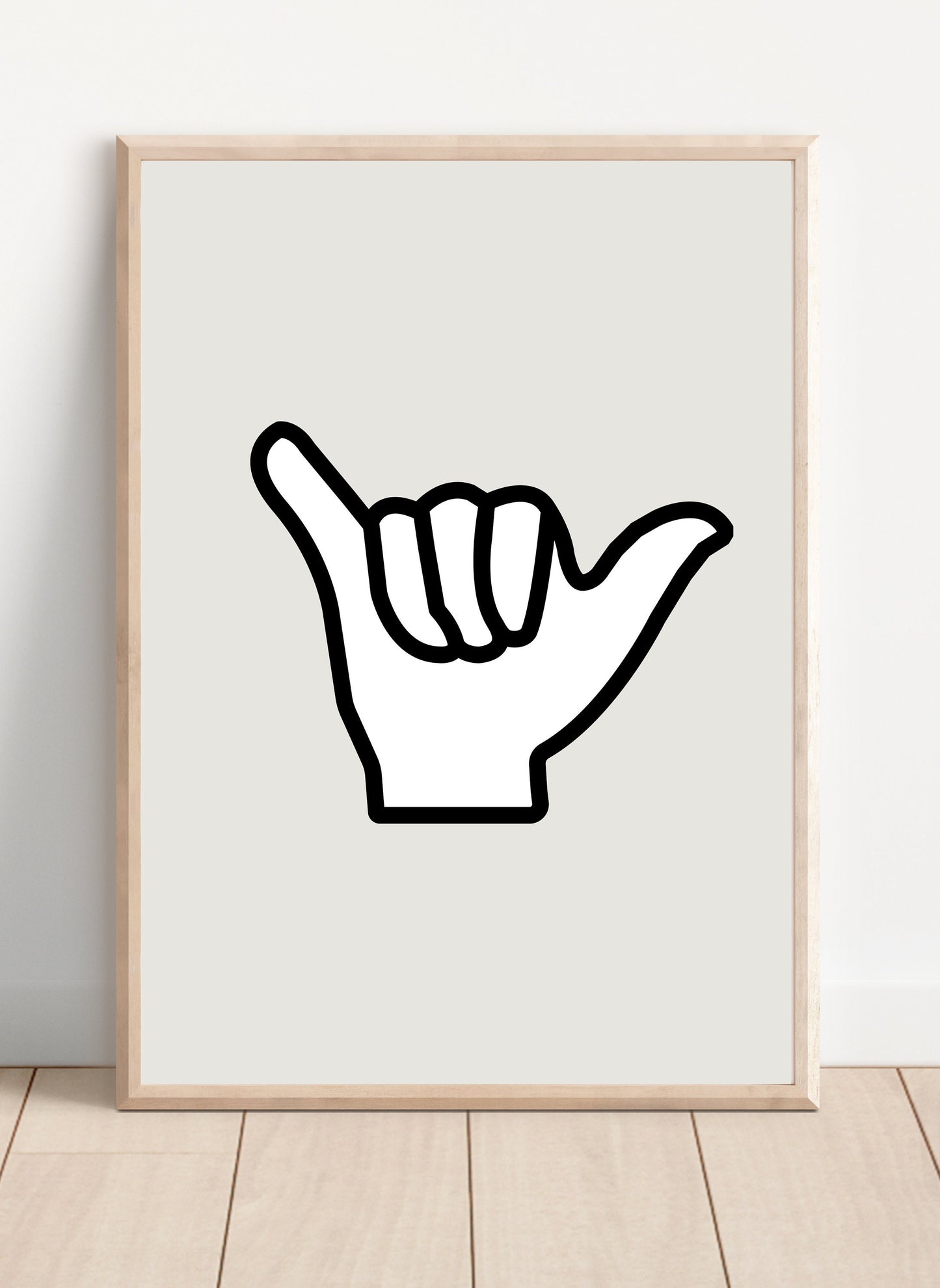 Personalized Name Rad Surfer Boy Gallery Wall Print Set of 6