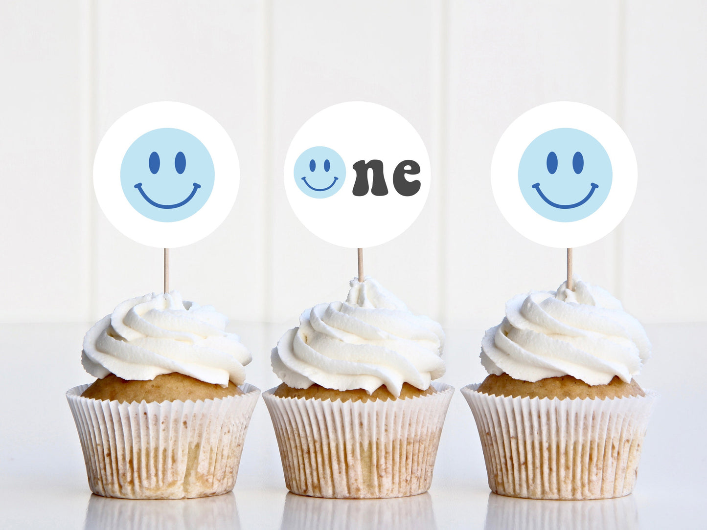One Happy Dude blue birthday printable bundle